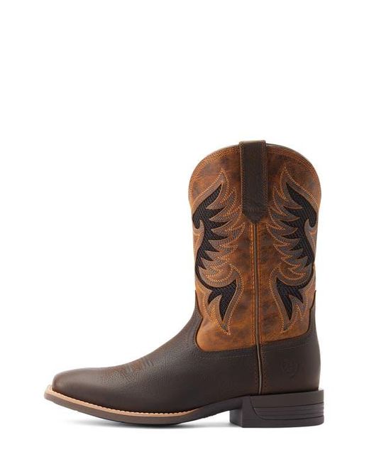 Ariat Brown Cowpuncher Venttek Western Boot for men