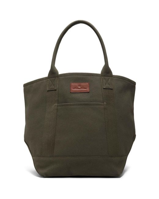 Brooks Brothers Green Penn Canvas Tote Bag for men