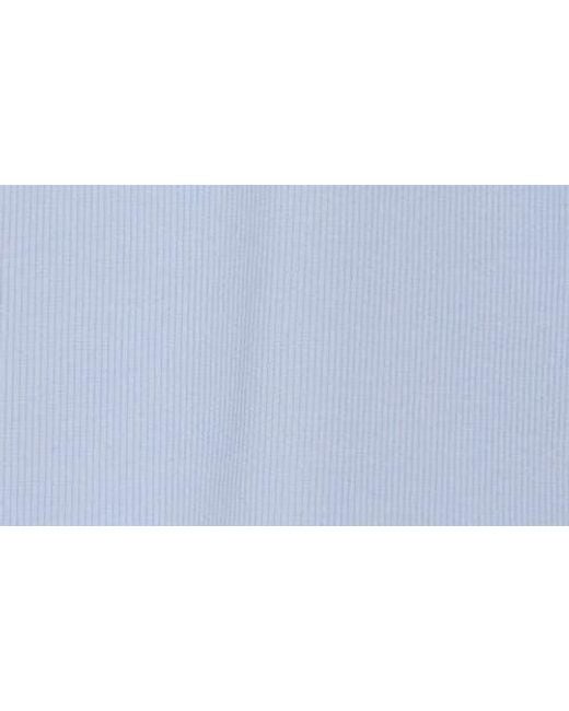 Vigoss Blue Bow Tie Shoulder Tank Top