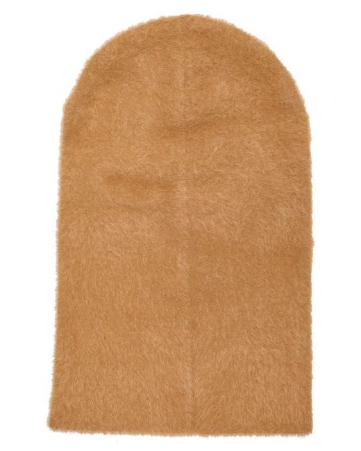 BBCICECREAM Brown Mane Balaclava for men