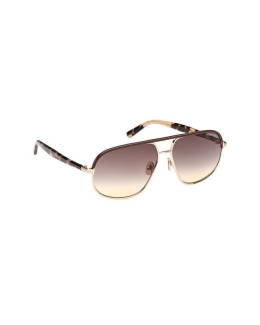 Tom Ford Multicolor Maxwell 59Mm Pilot Sunglasses for men