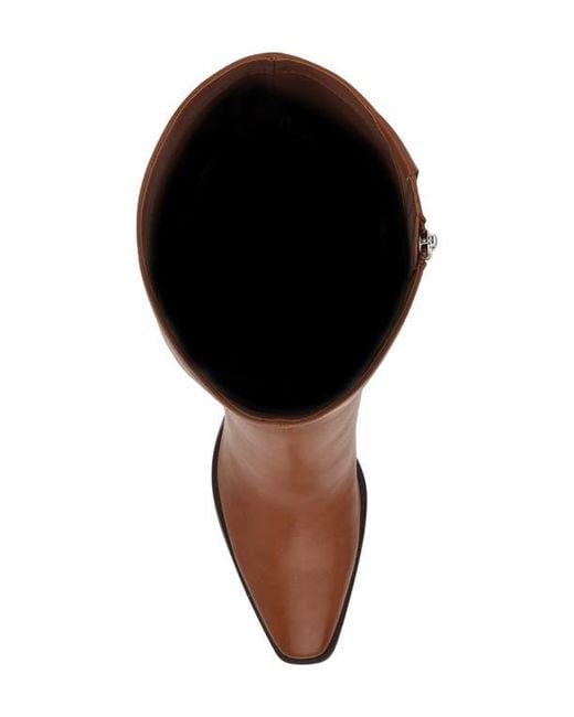 Nine West Brown Zeran Knee High Boot