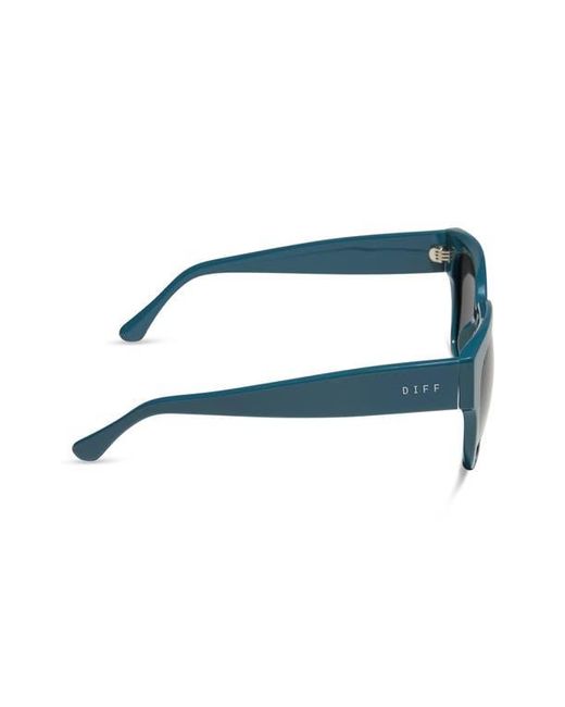 DIFF Gray Bella Ii 50Mm Square Sunglasses