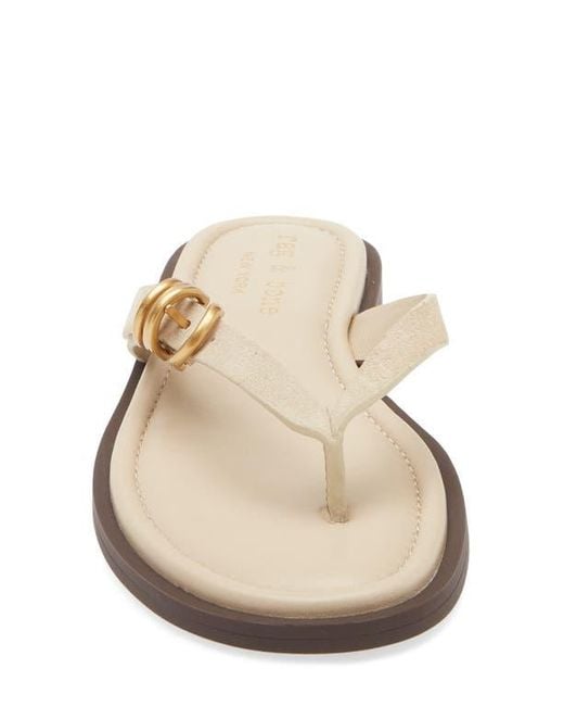 Rag & Bone Natural Gia Flip Flop