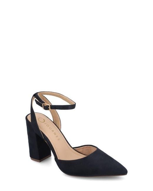 Journee Collection Blue Tyyra Pump