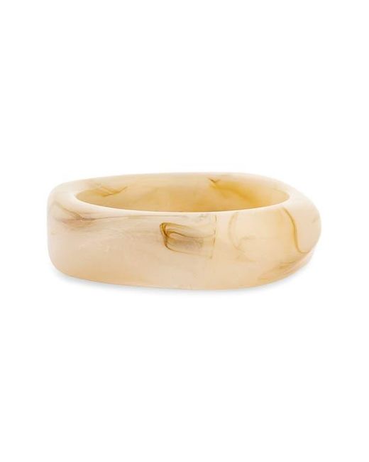 Nordstrom Rack Natural Chunky Resin Bangle Bracelet
