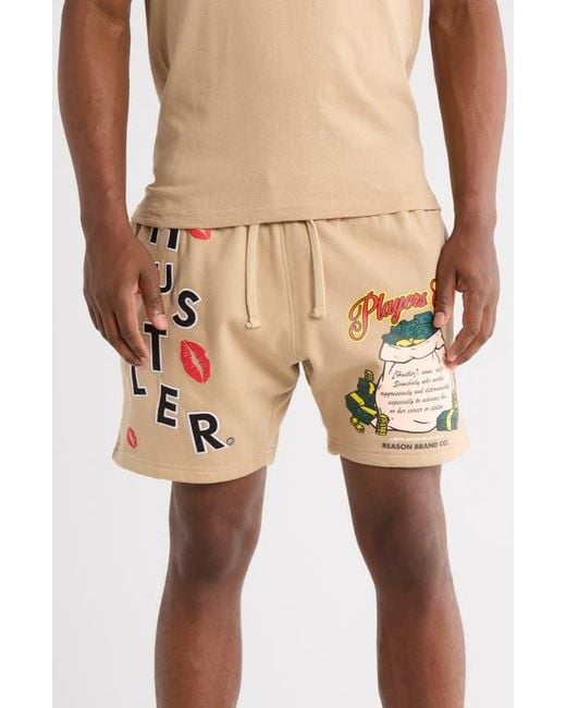 Reason Natural Hustler Shorts for men
