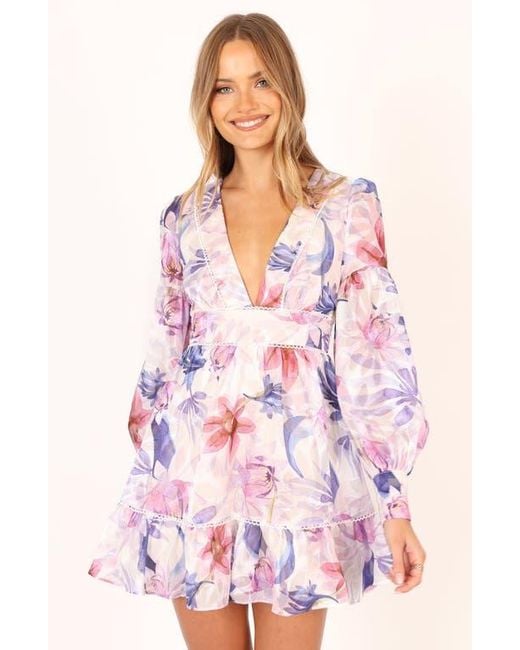 Petal & Pup Red Rume Long Sleeve Dress