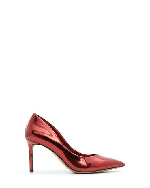 ALDO Red Stessy Mid Pointed Toe Pump