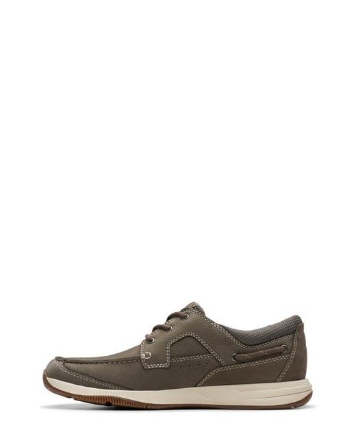 Clarks Brown Sailview Sneaker for men