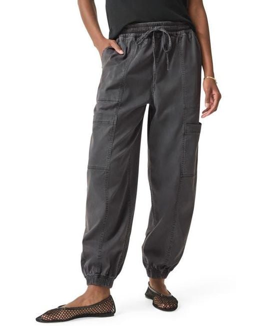 Splendid Black Destiny Cargo Joggers