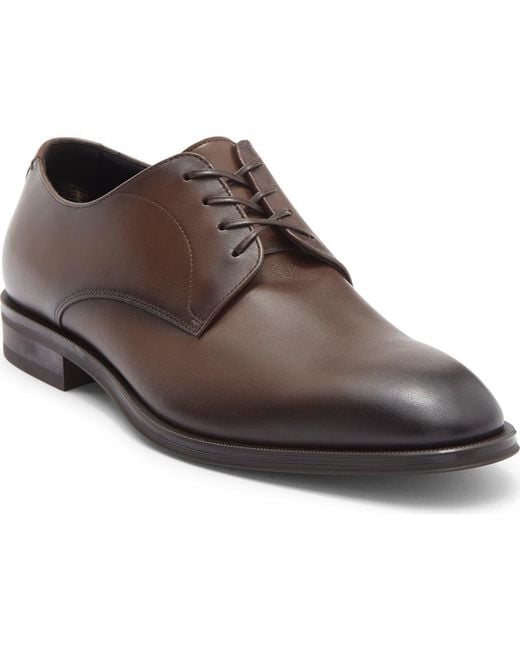 Boss Brown Derreck Plain Toe Derby for men