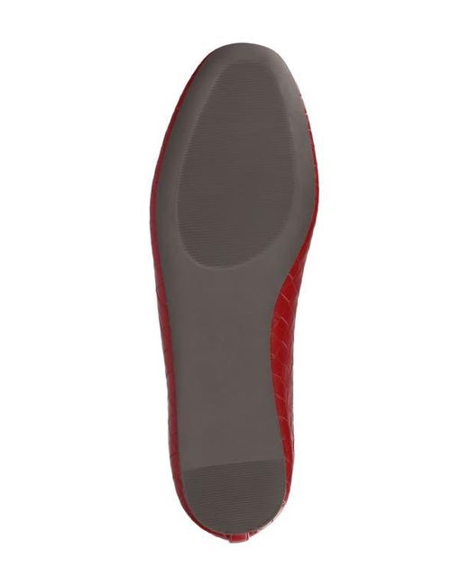 Journee Collection Red Fortune Flat