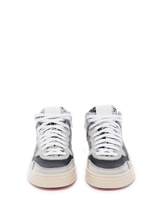P448 White Bali Low Top Sneaker