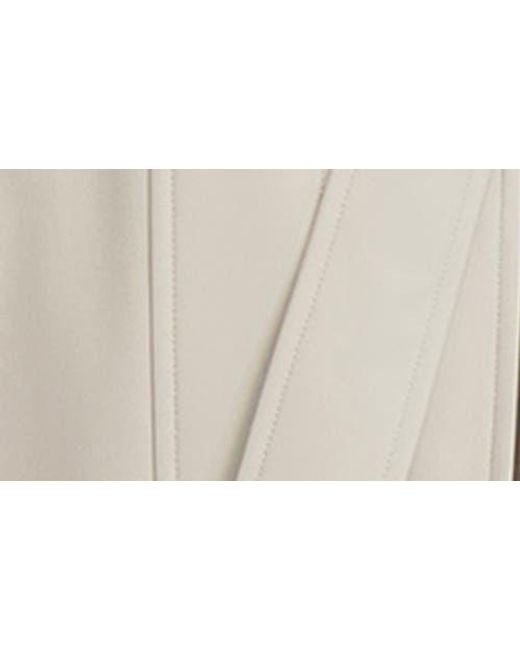 Kensie Natural Hooded Double Breasted Soft Shell Jacket