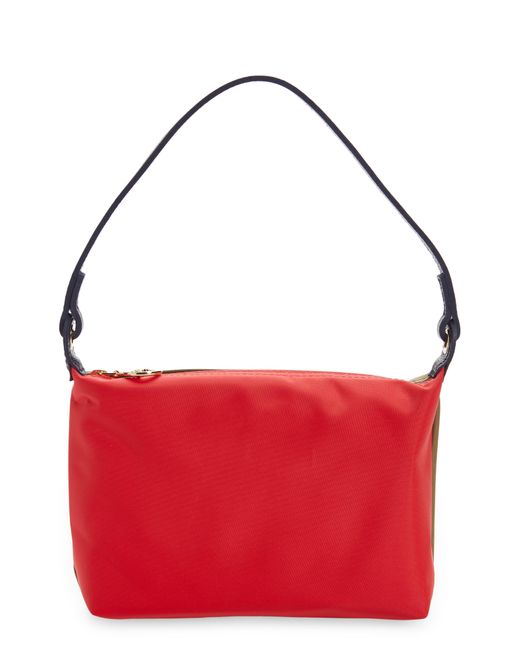Longchamp Red Le Pliage Re-play Shoulder Bag