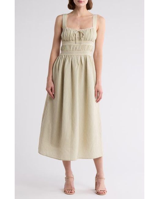 denim dress zipper Brielle Zip-Front Midi Magnolia Boutique Black Ruffle Layered Halter Category_ Maternity Colour:honey ochre