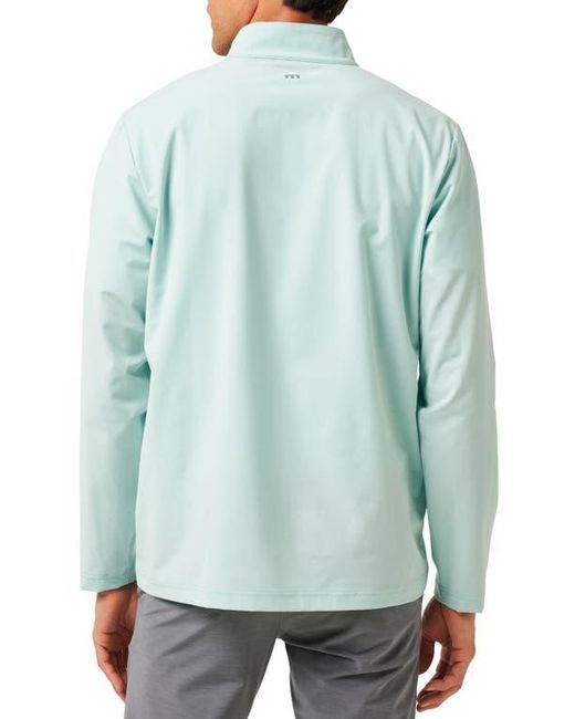 Travis Mathew Green On The Map Quarter Zip Pullover for men