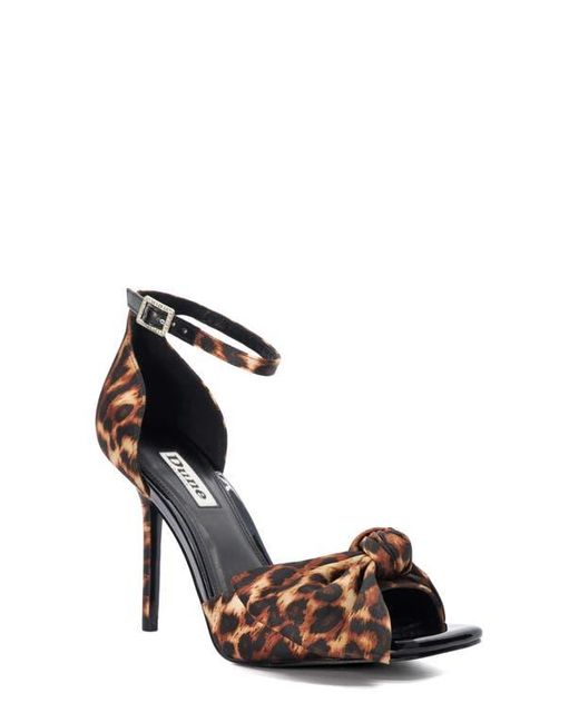 Dune Black Mannequin Ankle Strap Sandal