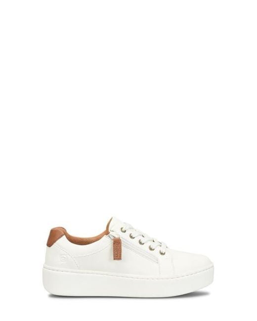 Børn White Moxie Zip Sneaker