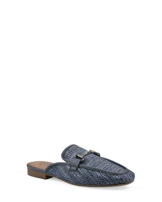 White Mountain Blue Bobbin Bit Mule