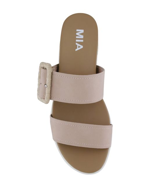 MIA Multicolor Kenzy Platform Sandal