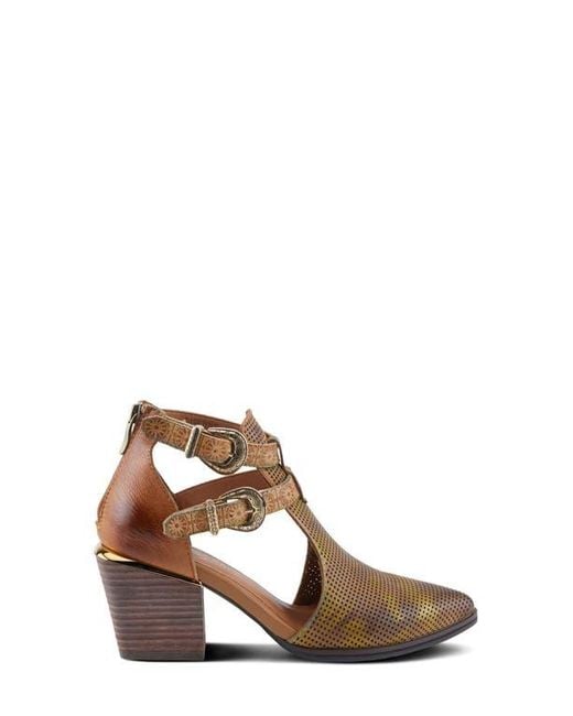 Spring Step Brown Daretobe Bootie