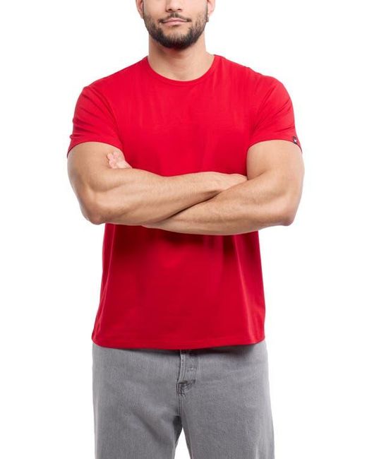 Xray Jeans Red Flex Crewneck T-Shirt for men