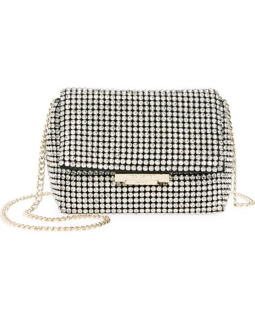 Ted Baker Black Gliters Clutch