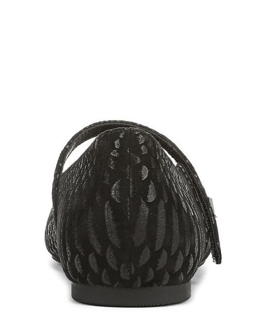 Vionic Black Alameda Mary Jane Flat