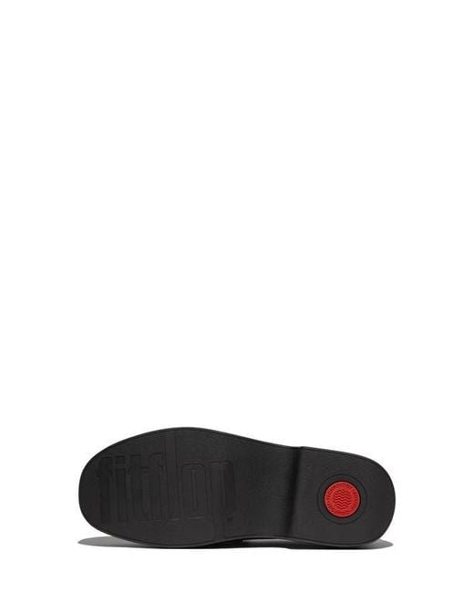 Fitflop Brown F-Luma Chunky Snaffle Bit Platform Loafer