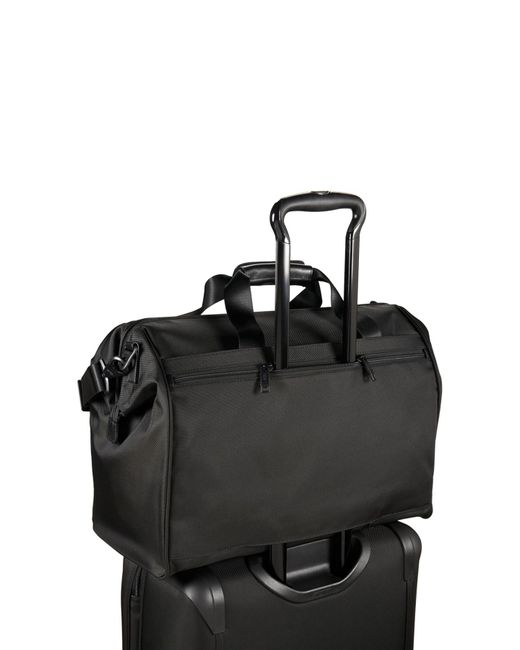 tumi framed soft duffel