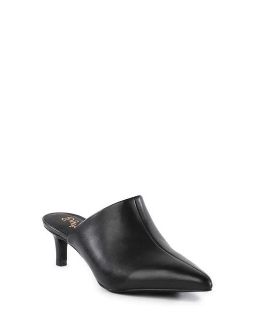 Seychelles Black Stefani Pointed Toe Mule