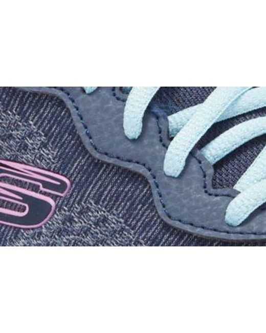 Skechers Blue Skech-lite Pro Cute Debut Sneaker