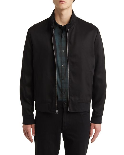 Vince Black Harrington Bomber Jacket for men