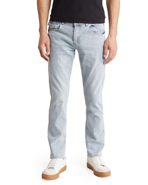 True Religion Blue Geno Flap Pocket Slim Jeans for men