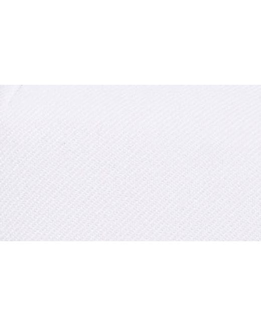 HVMAN White Mesh Trucker Cap for men