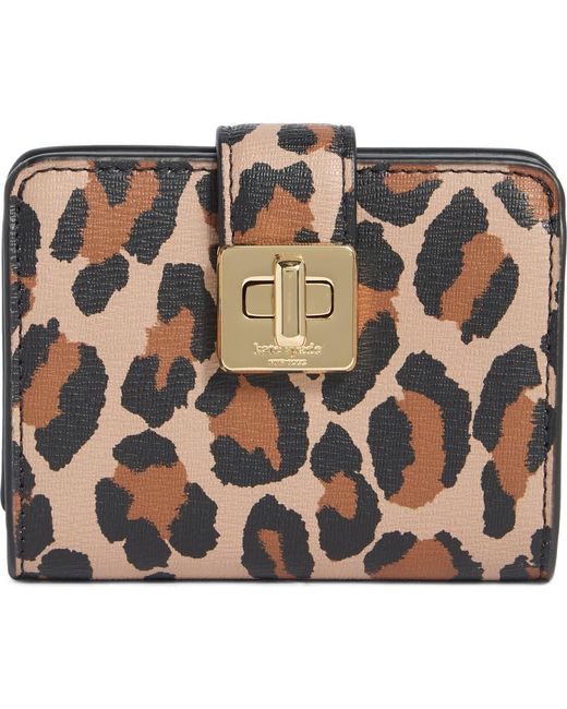 Kate Spade Multicolor Phoebe Spotted Leopard Wallet