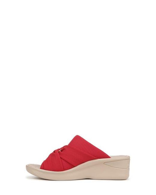 LifeStride Red Serenade Slide Sandal
