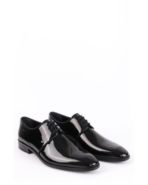 VELLAPAIS Black Irving Derby for men