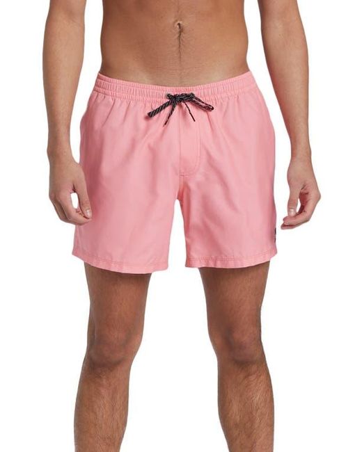 Quiksilver Pink Everyday Volley Swim Trunks for men