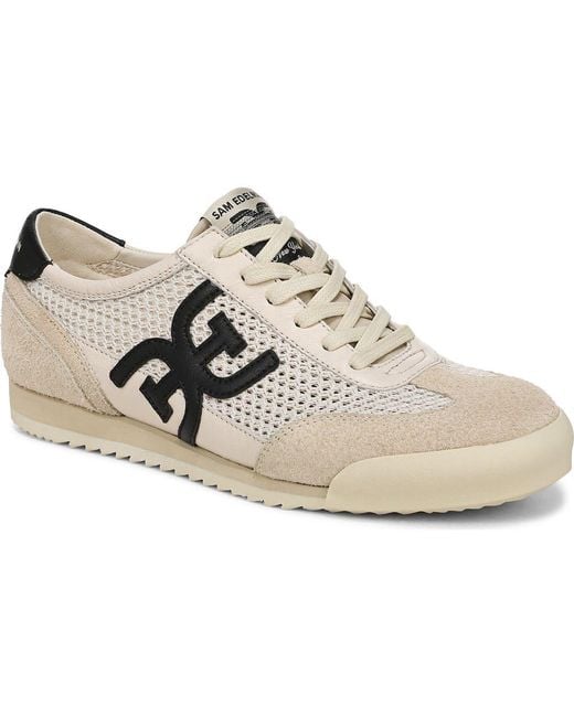 Sam Edelman White Ivey Mesh Sneaker