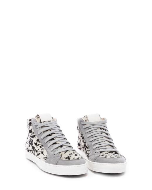 P448 White Skate High Top Sneaker