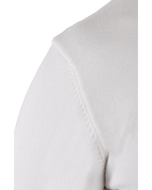 Xray Jeans White Crewneck Knit Pullover Sweater for men