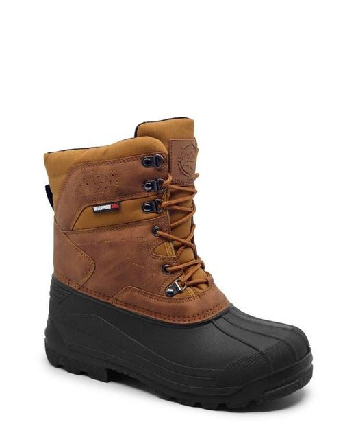 Polar Range Brown Yukon Waterproof Snow Boot for men