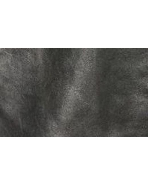 Frye Black Café Racer Leather Jacket for men