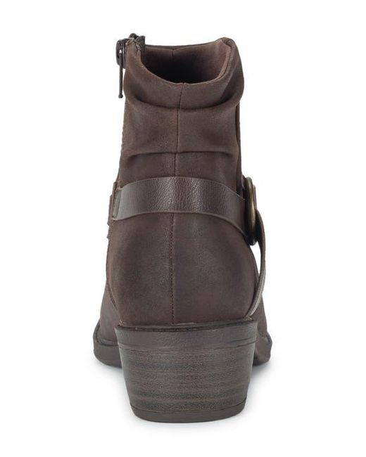 BareTraps Brown Shei Faux Leather Bootie