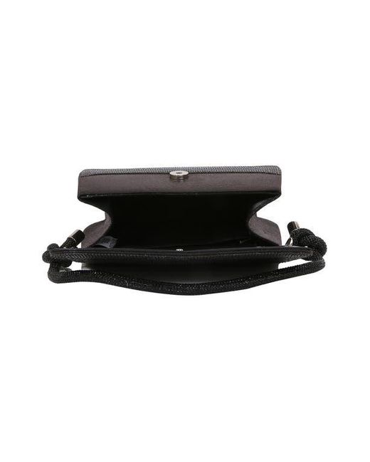 BERNESS Black Rhinestone Shoulder Bag