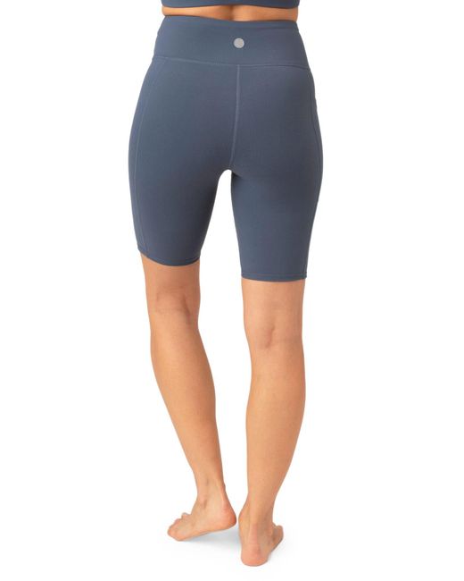 Threads For Thought Blue Monica Bike Shorts