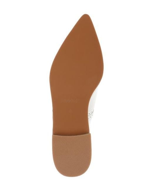 L'Agence White Lilou Mule